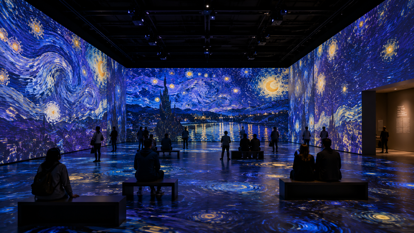 Forniamo project management per soluzioni LED customizzate, installazioni artistiche interattive, pavimenti LED e sale cilindriche o cubiche